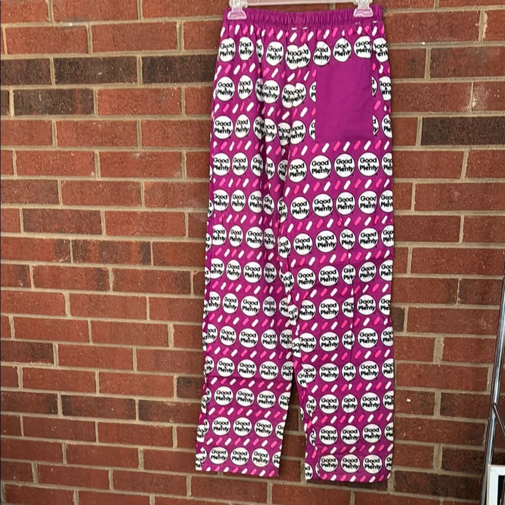 Good & Plenty Unisex Purple Lounge/Pajama Pull On Elastic Waist/Drawstring Pants - Picture 4 of 6
